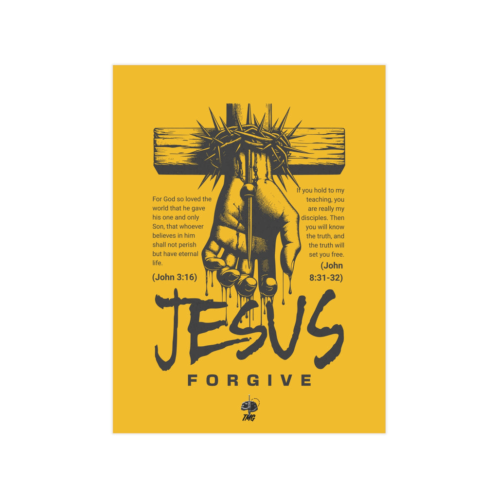 Jesus Forgive Poster