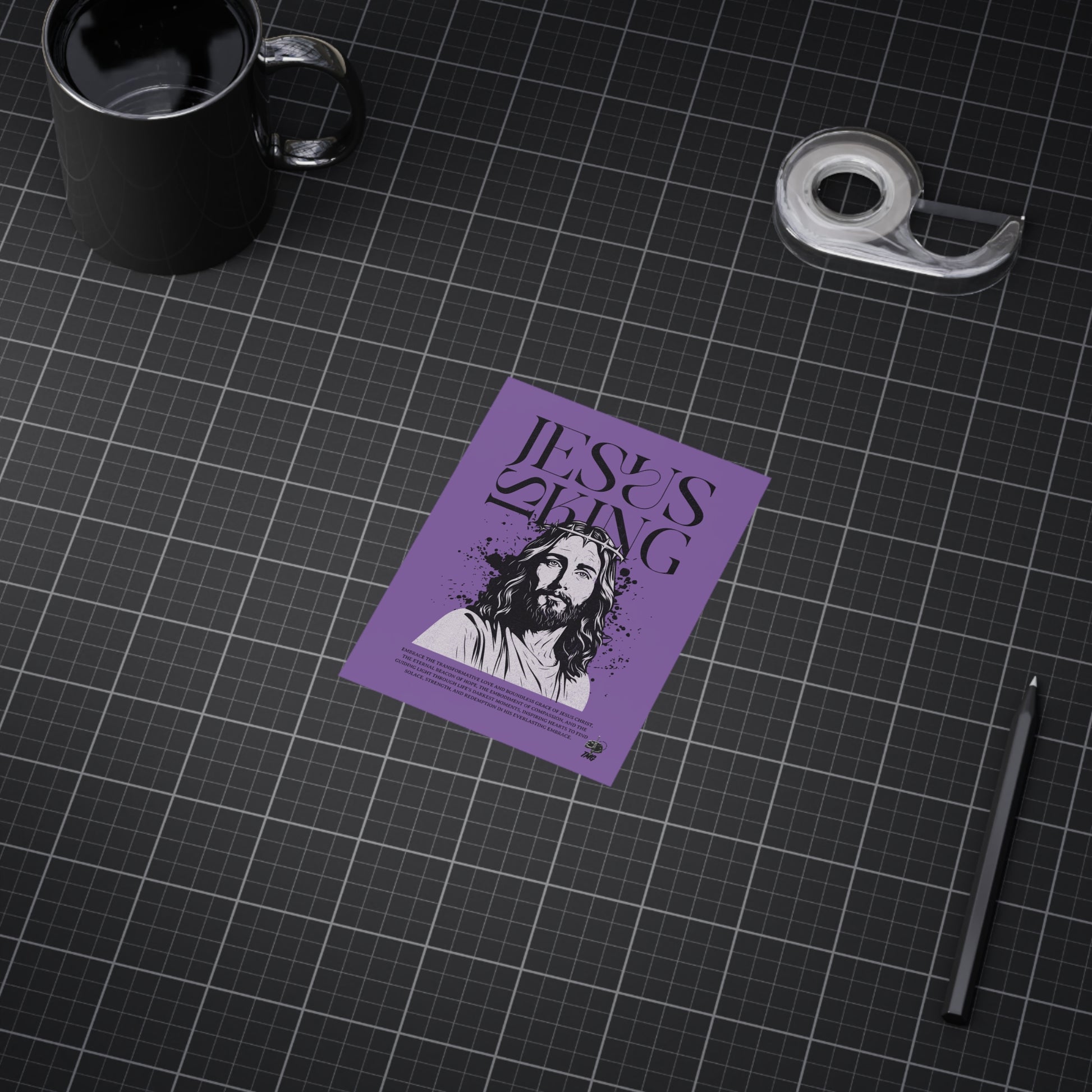 Jesus is King Poster