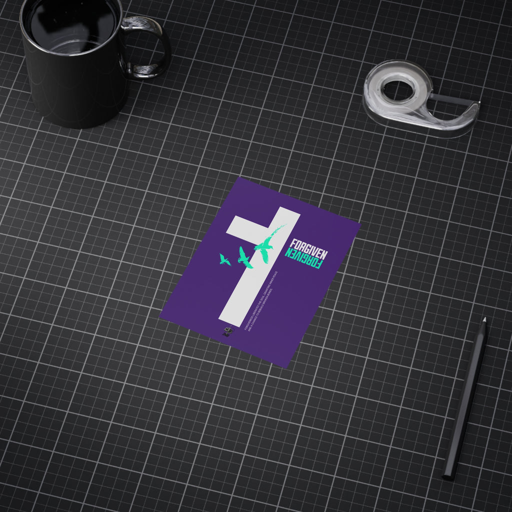 Forgiven Cross Poster