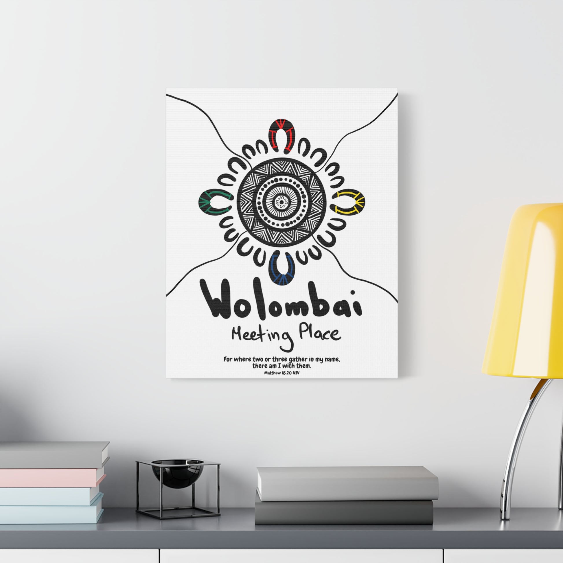 Wolombai Canvas Wall Art