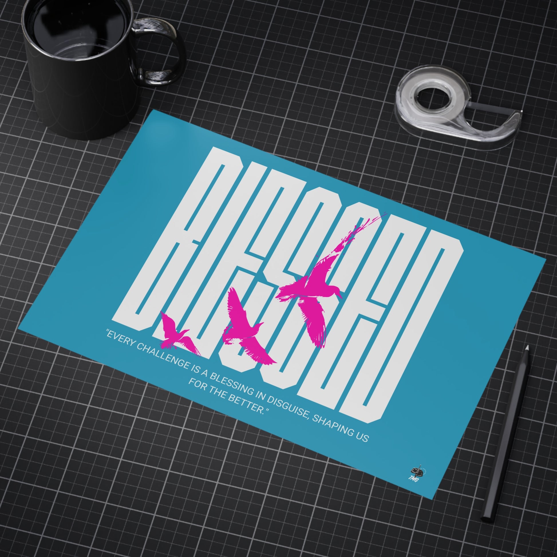 Blessed Dove Poster