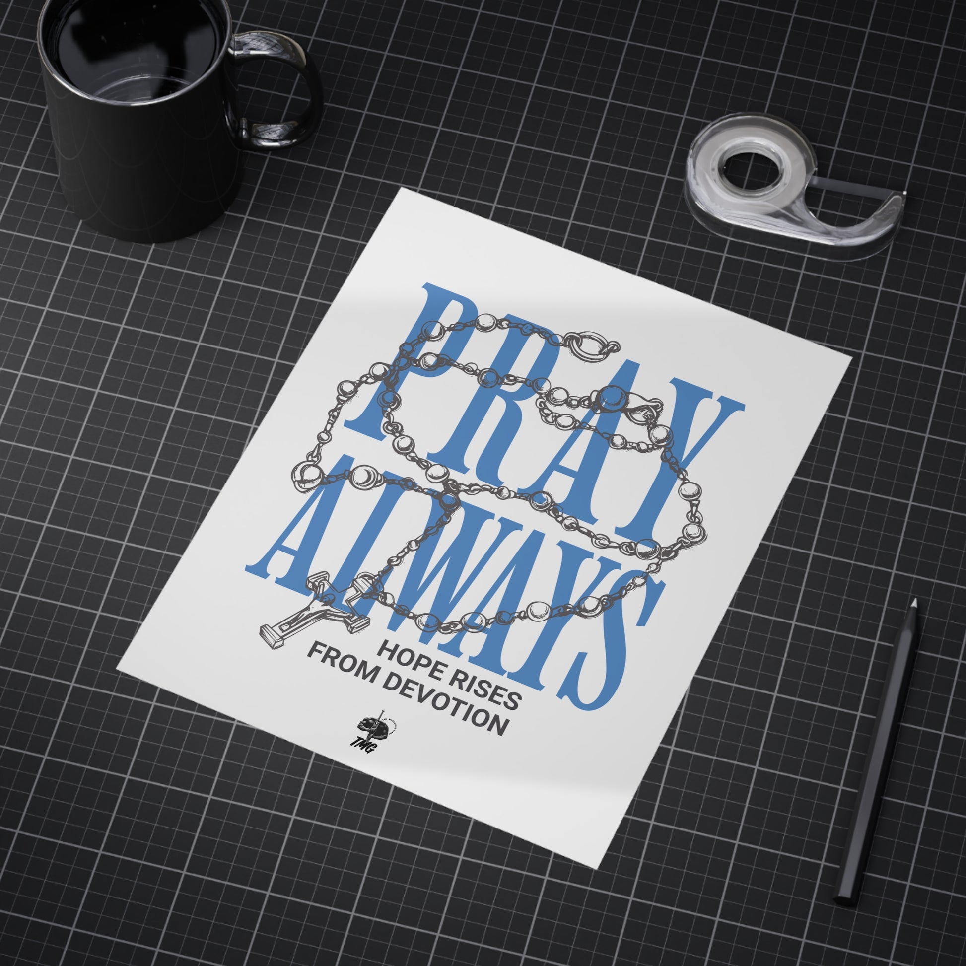 Pray Always Poster