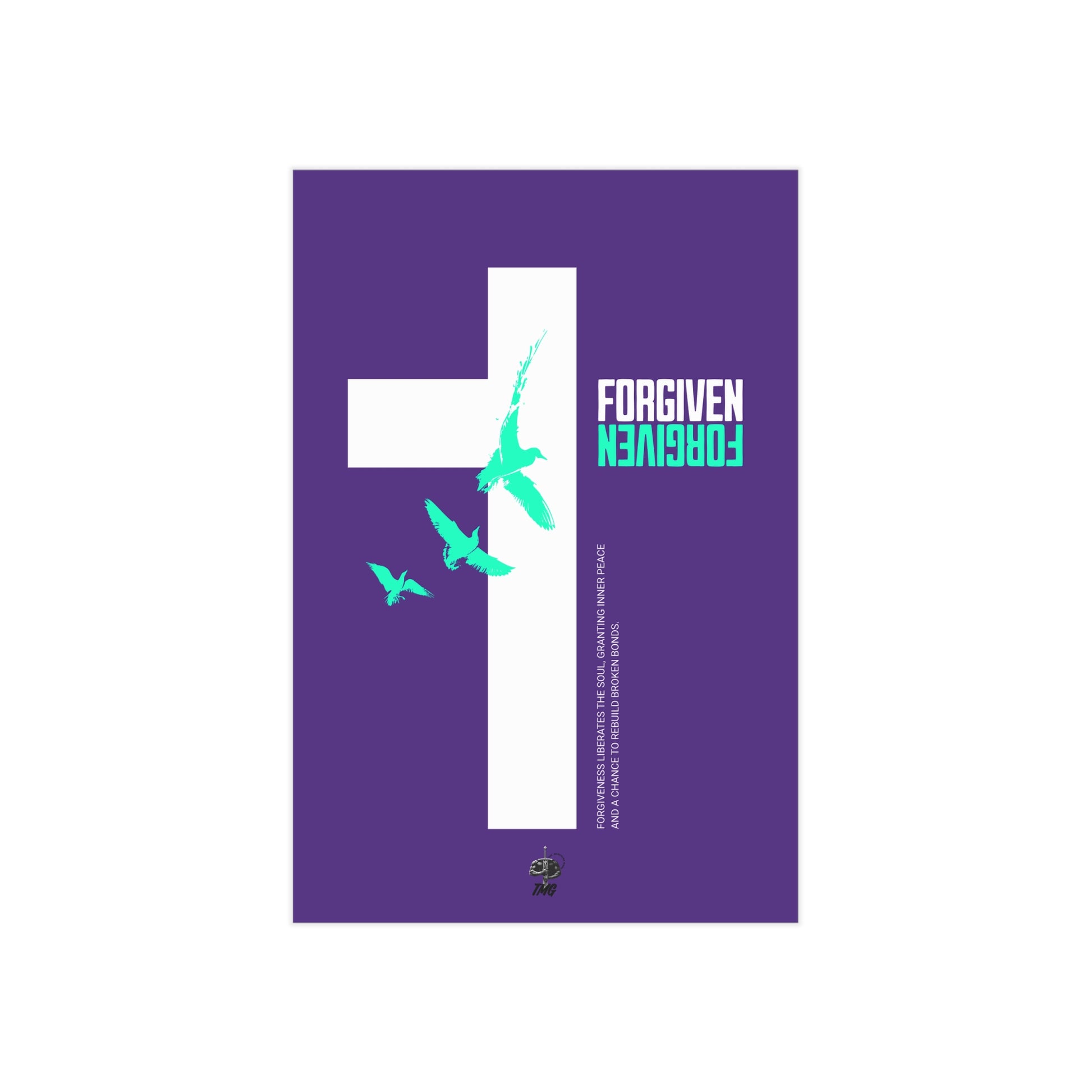Forgiven Cross Poster
