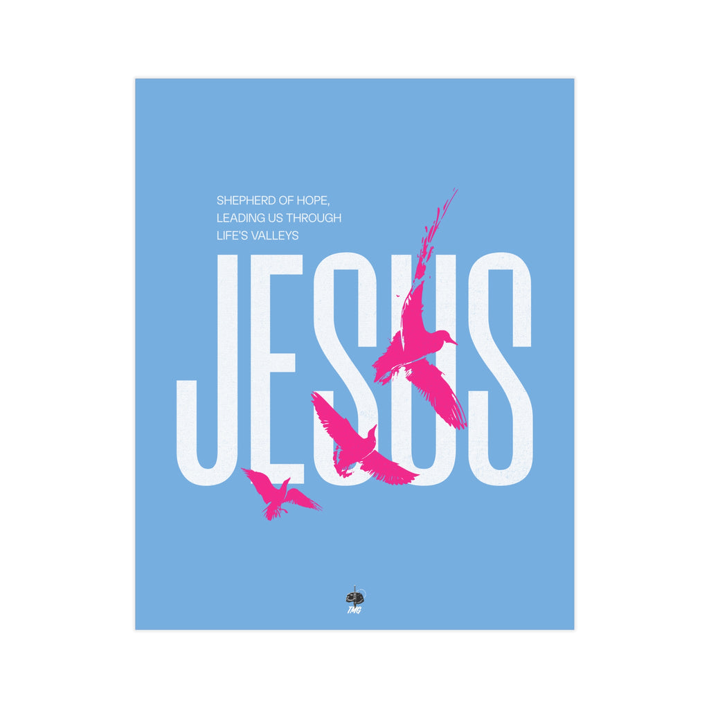 Jesus Shepherd of Hope Poster