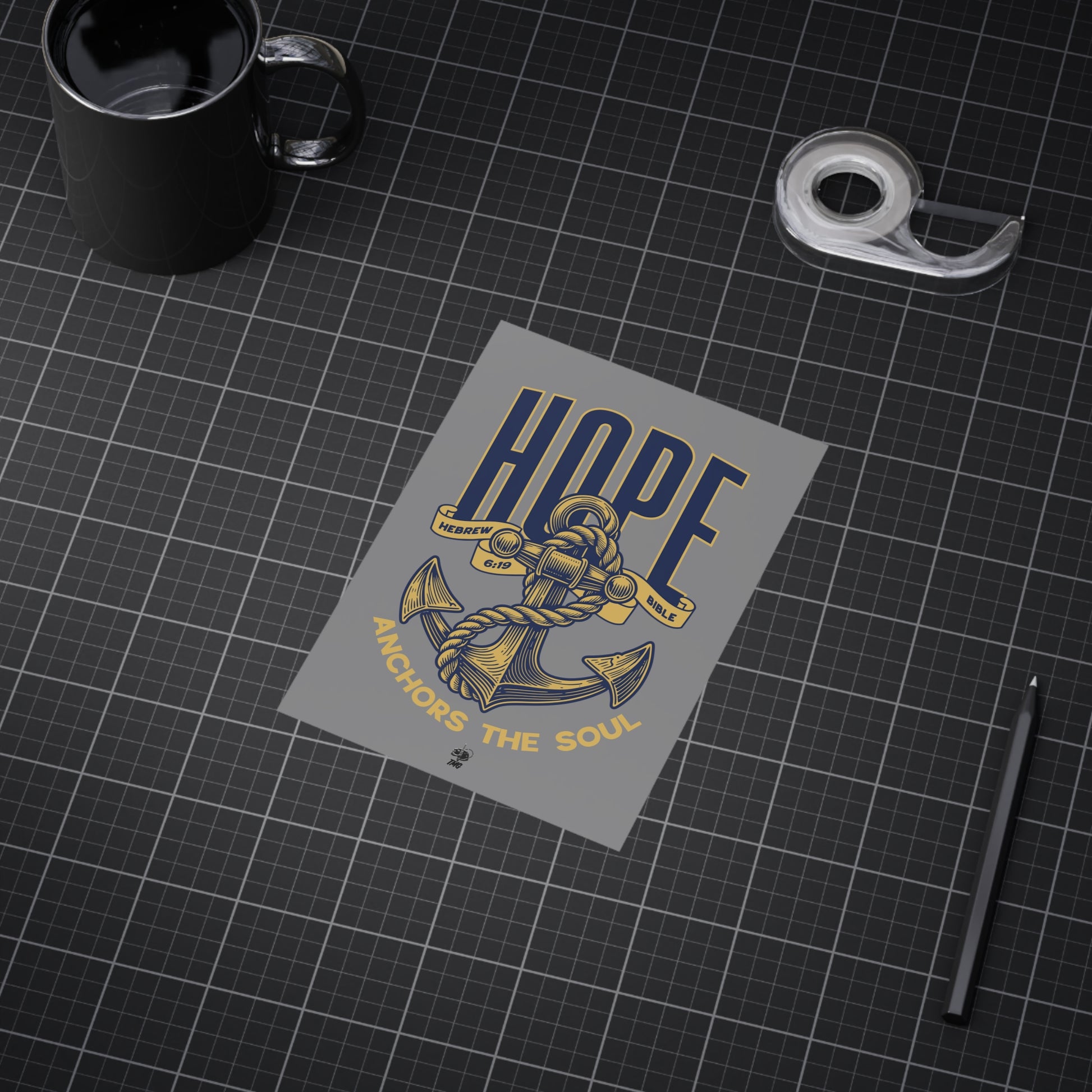 Hope Anchor Poster
