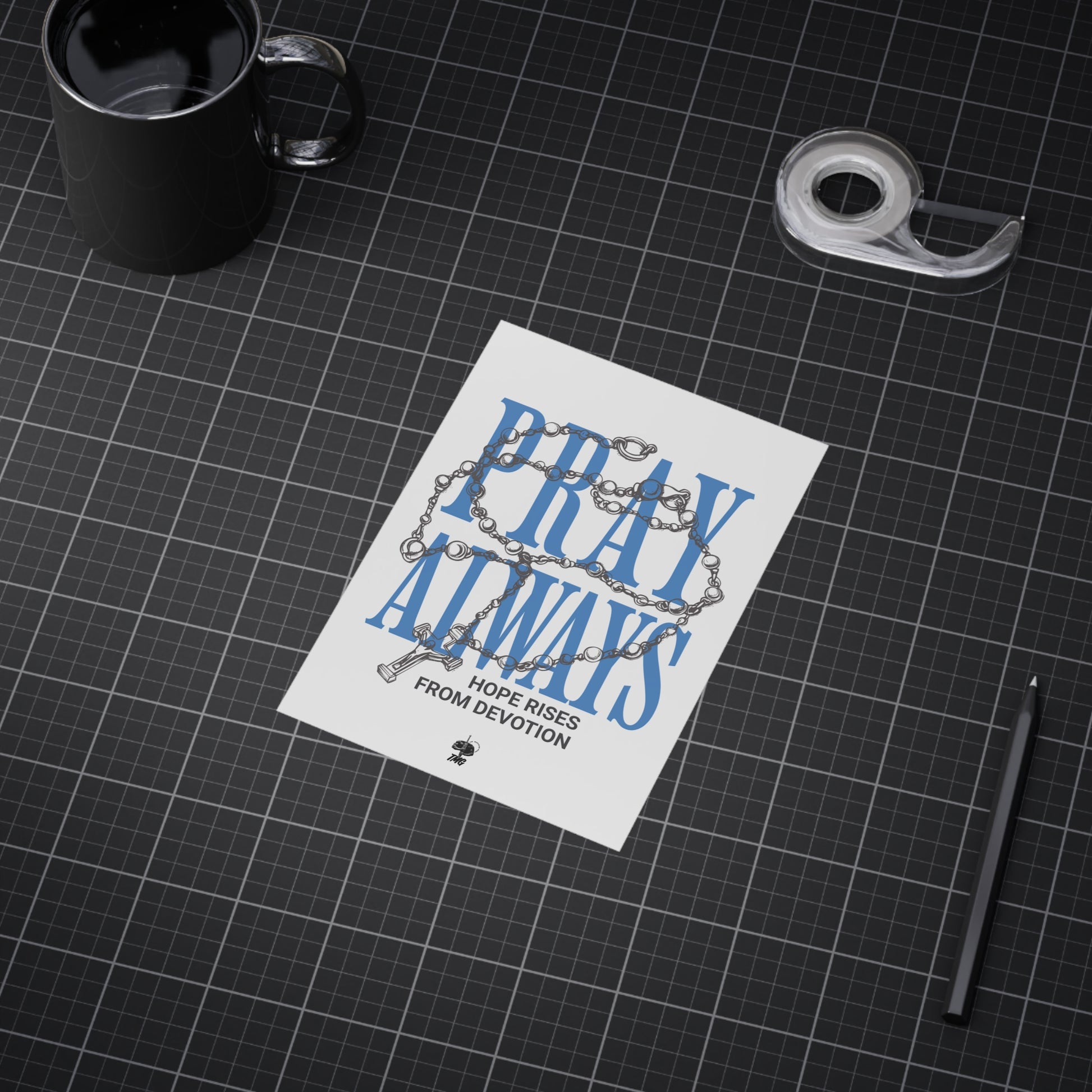 Pray Always Poster