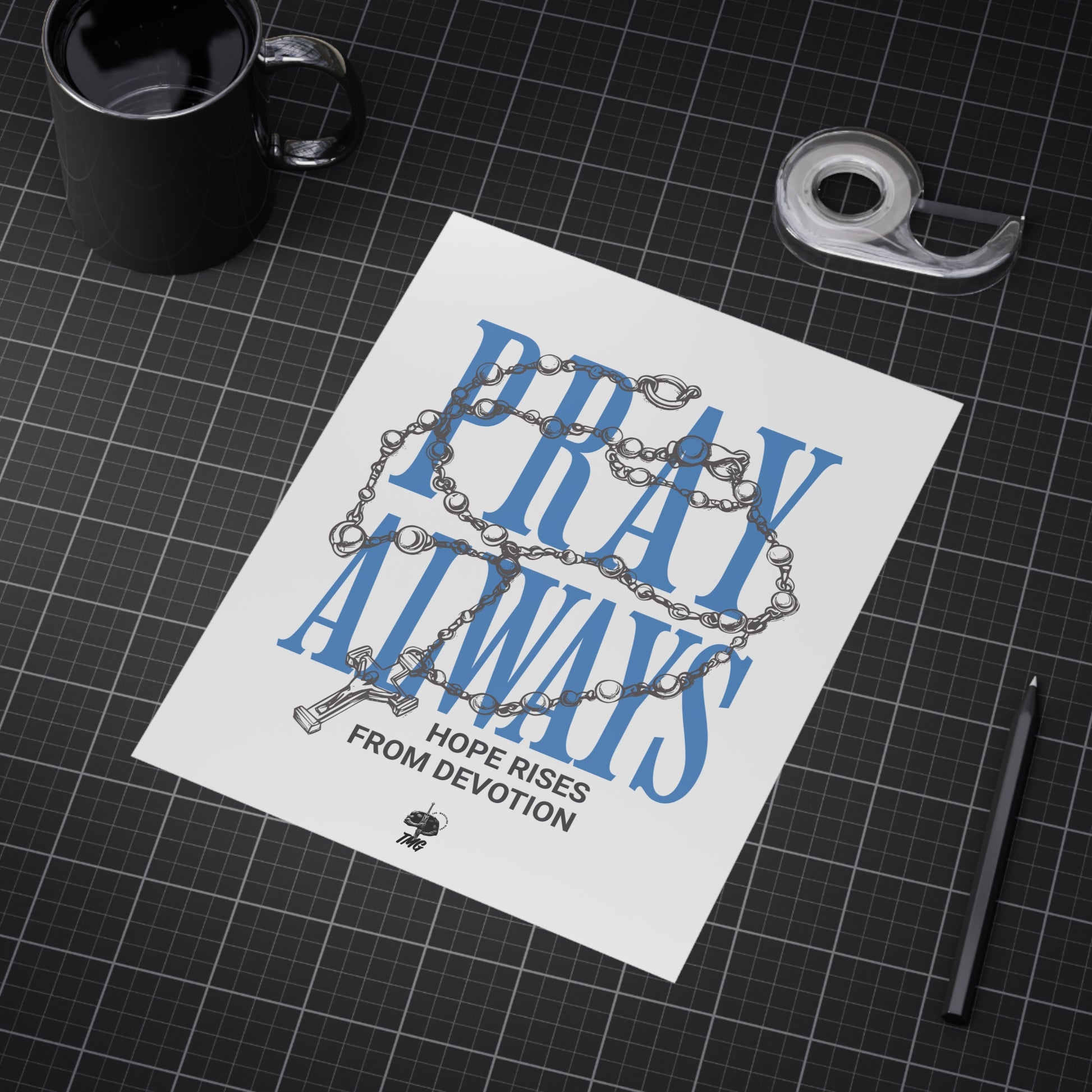 Pray Always Poster