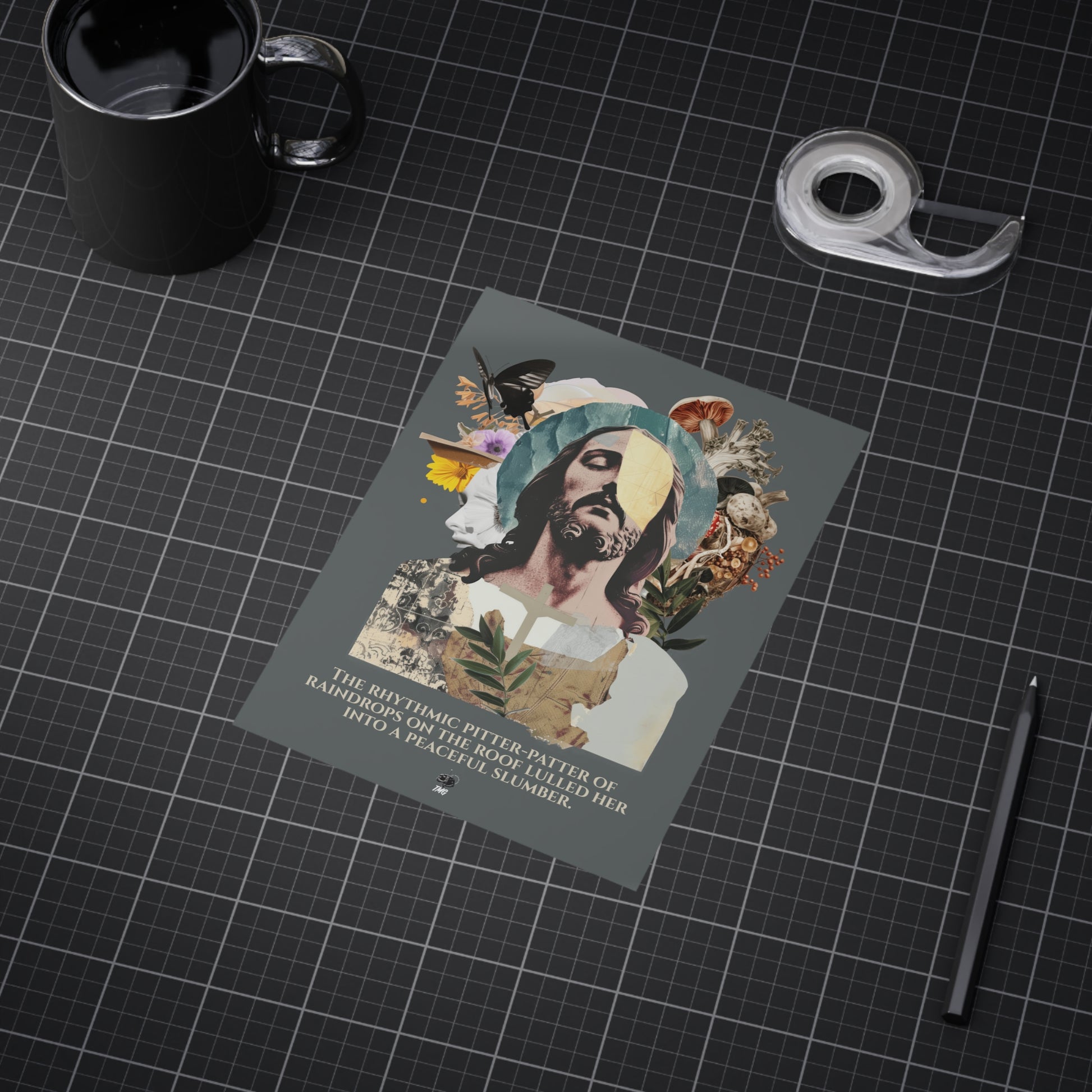Her Peaceful Slumber Poster