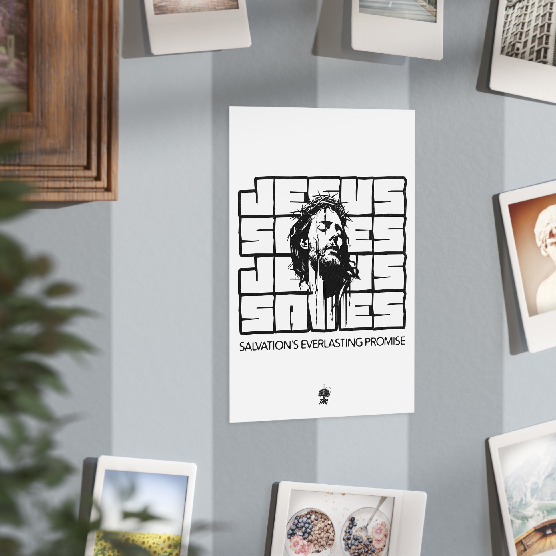 Jesus Saves Poster