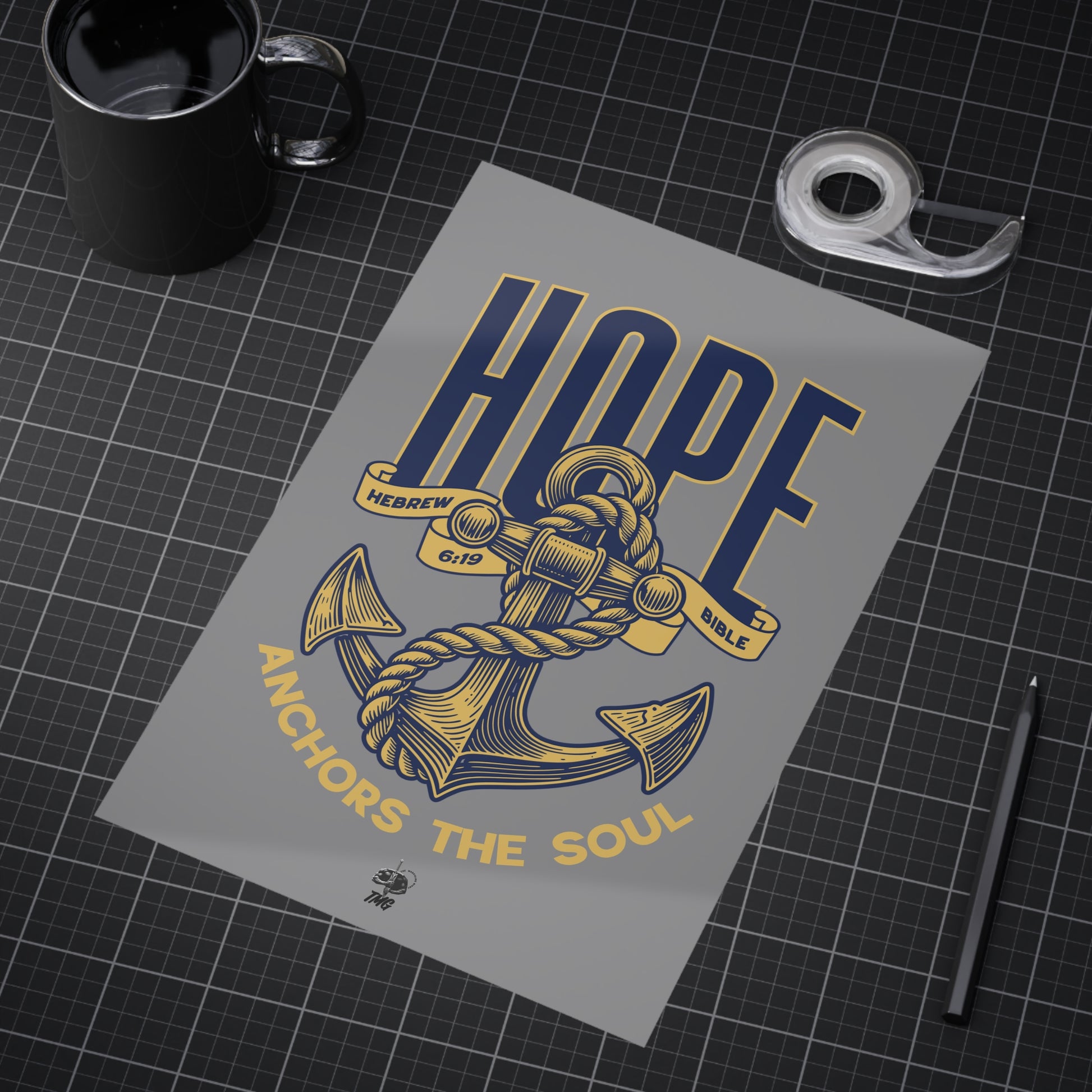Hope Anchor Poster