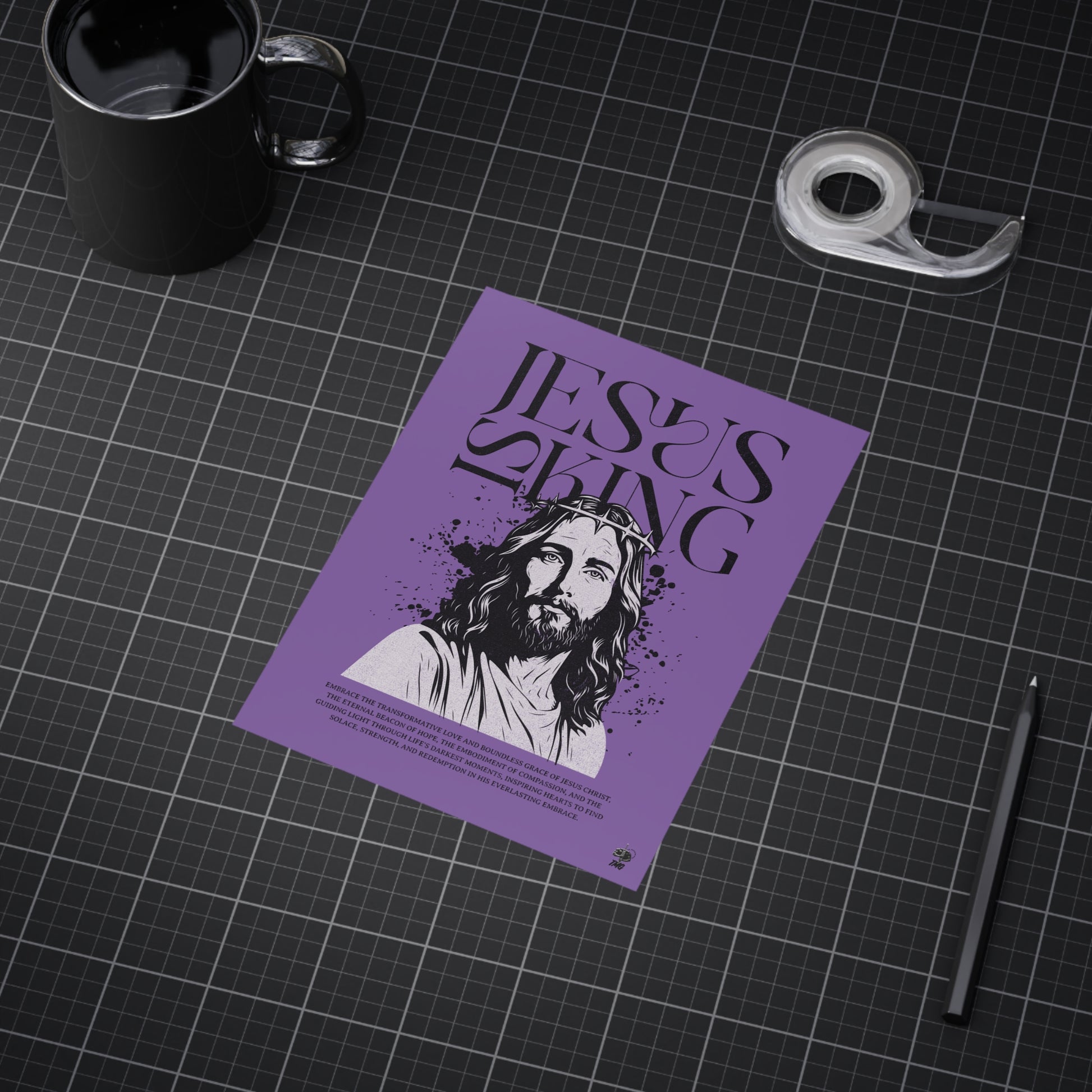 Jesus is King Poster