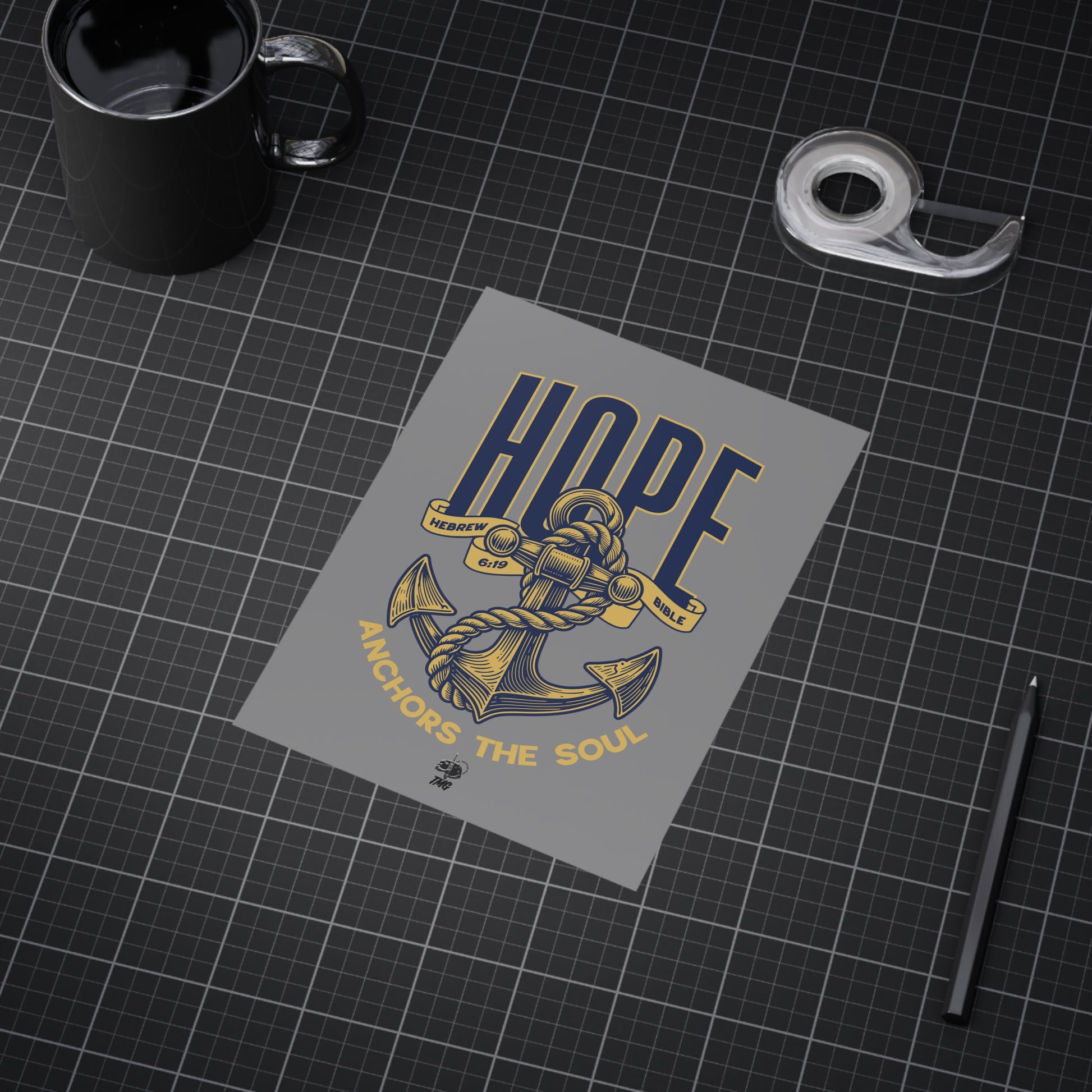 Hope Anchor Poster