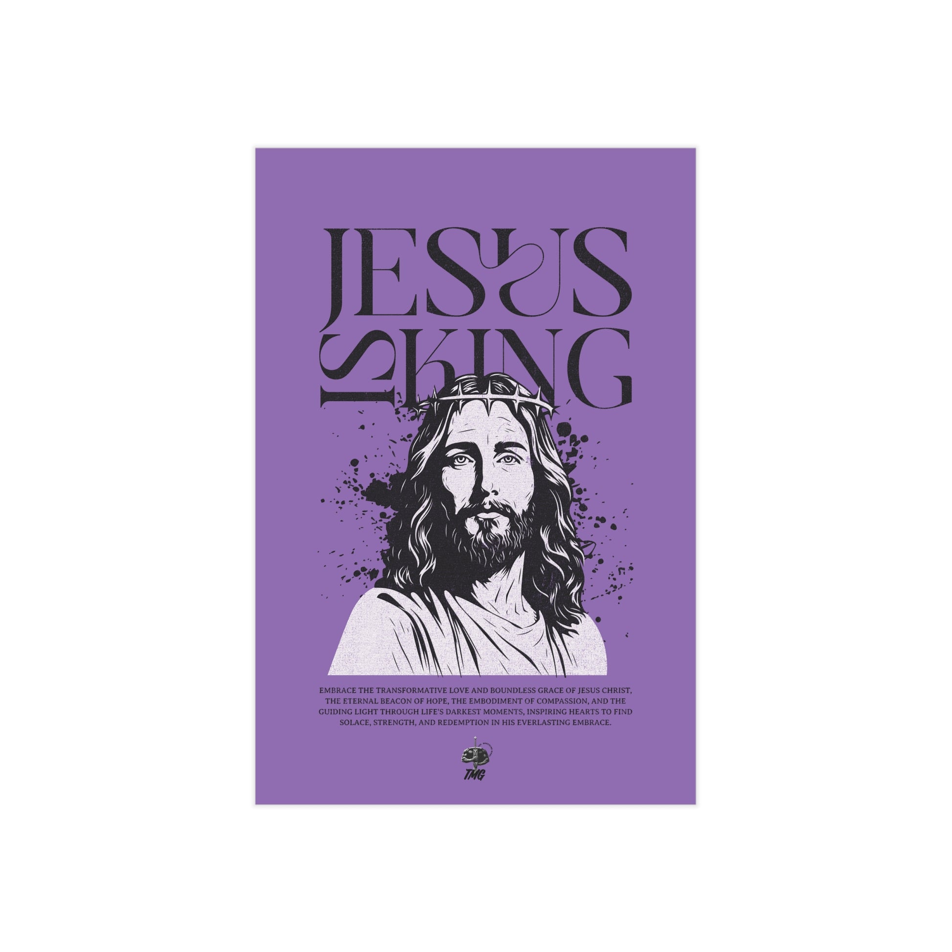 Jesus is King Poster