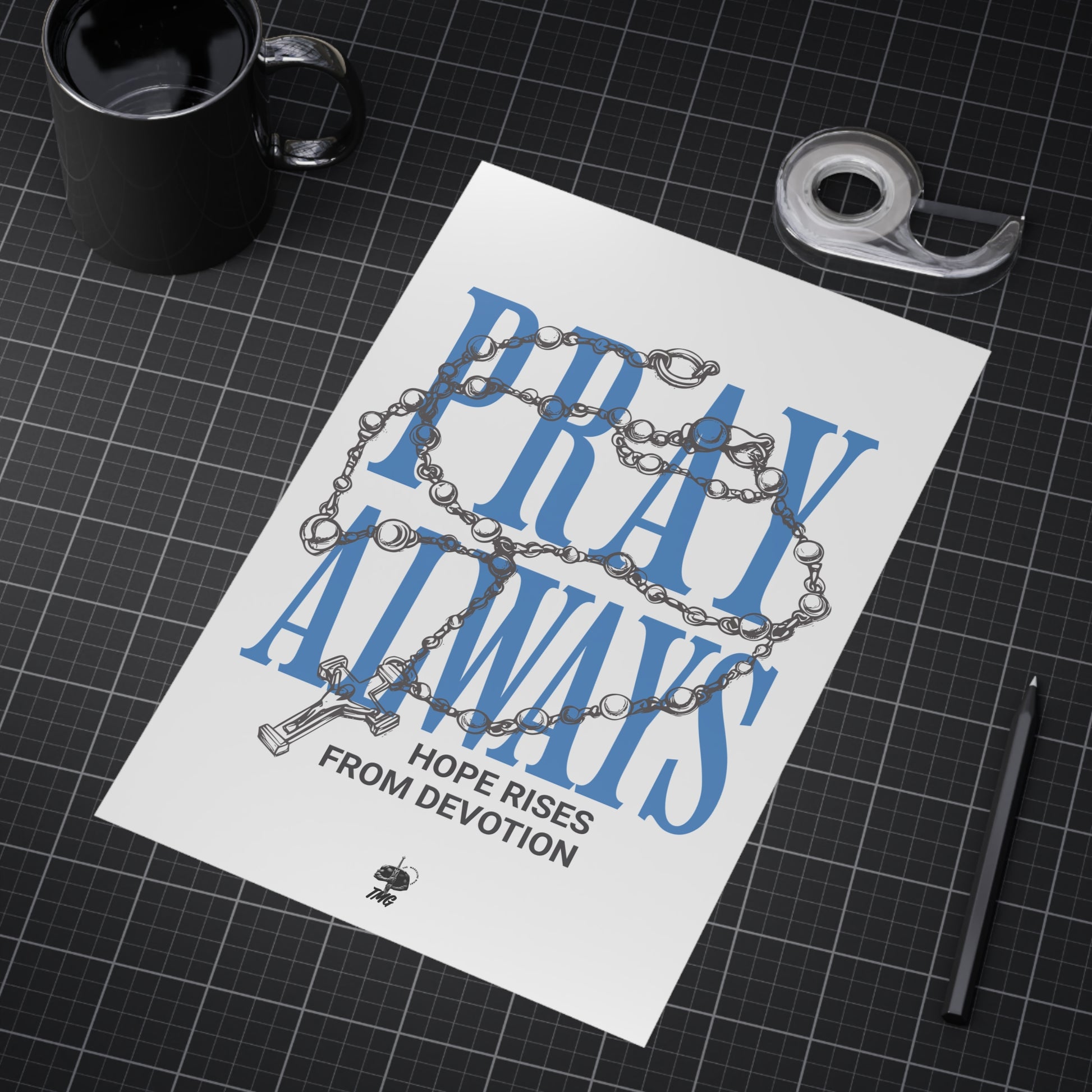 Pray Always Poster