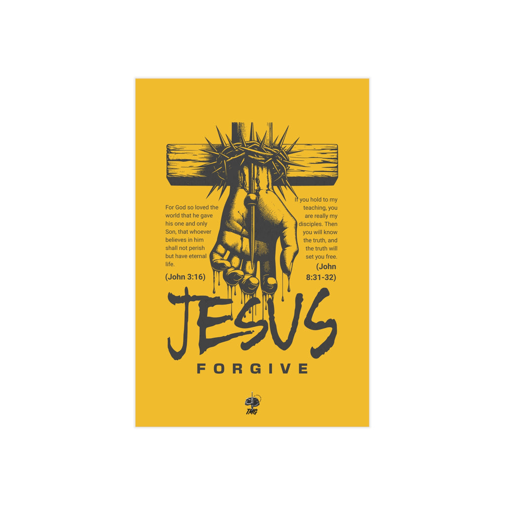 Jesus Forgive Poster