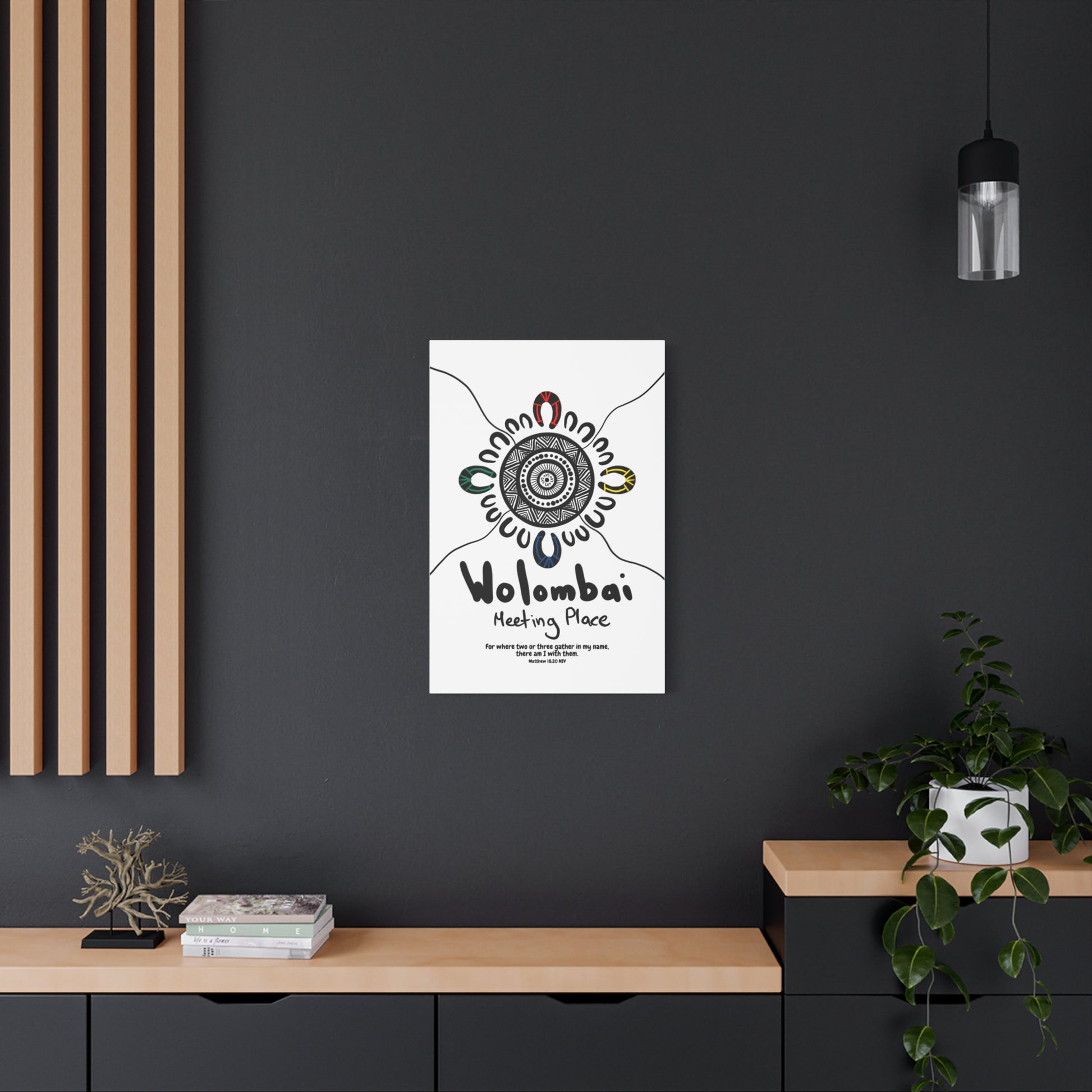 Wolombai Canvas Wall Art
