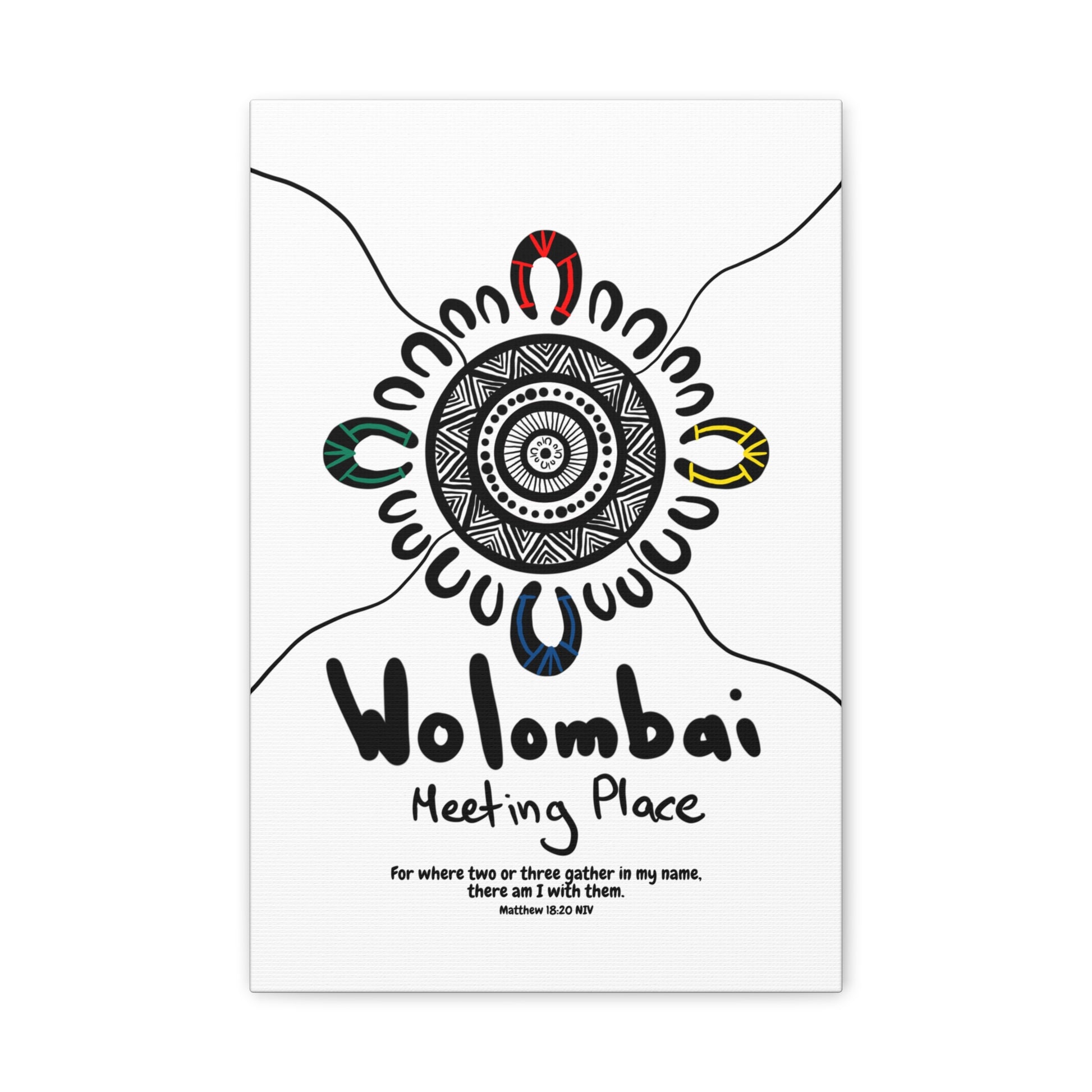 Wolombai Canvas Wall Art