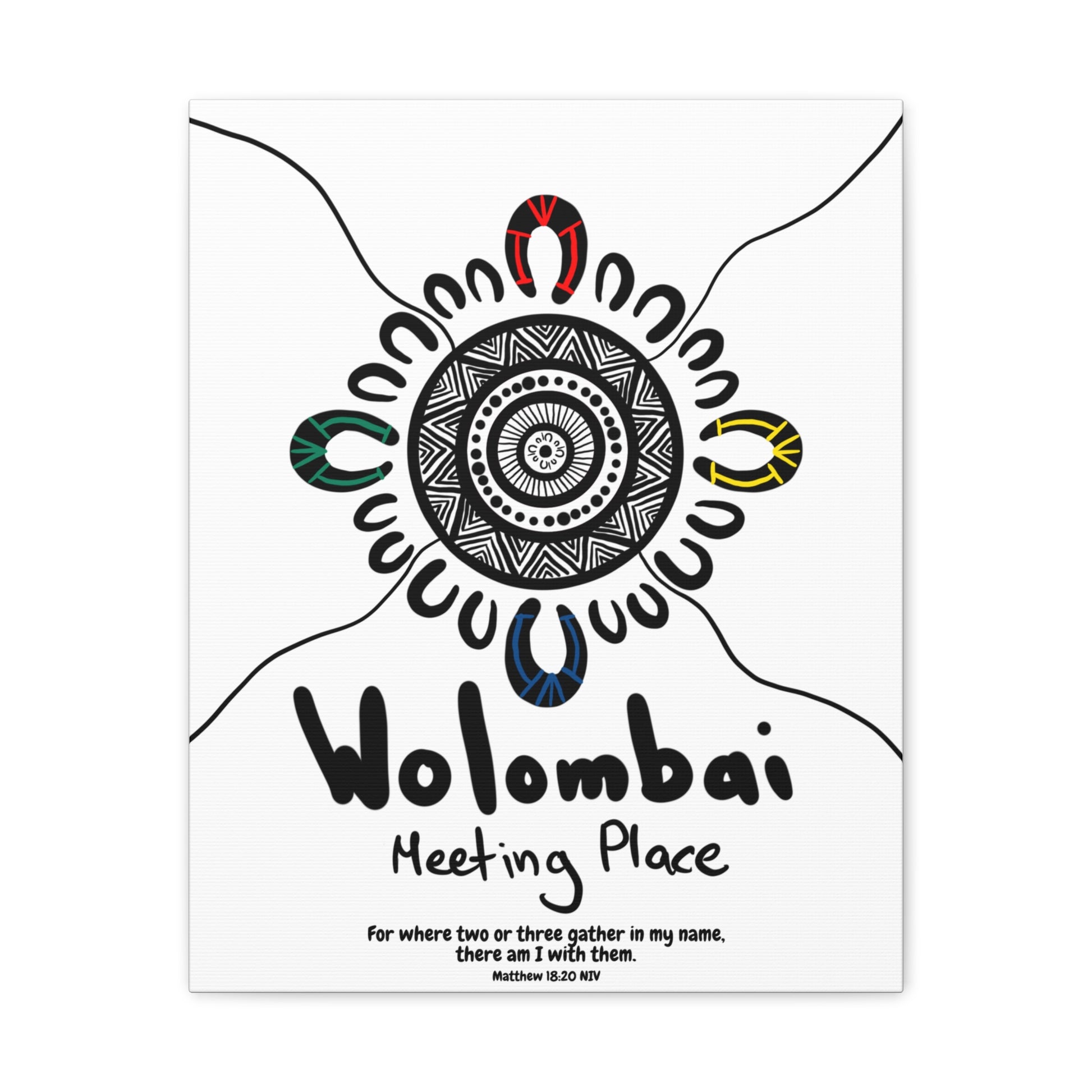 Wolombai Canvas Wall Art