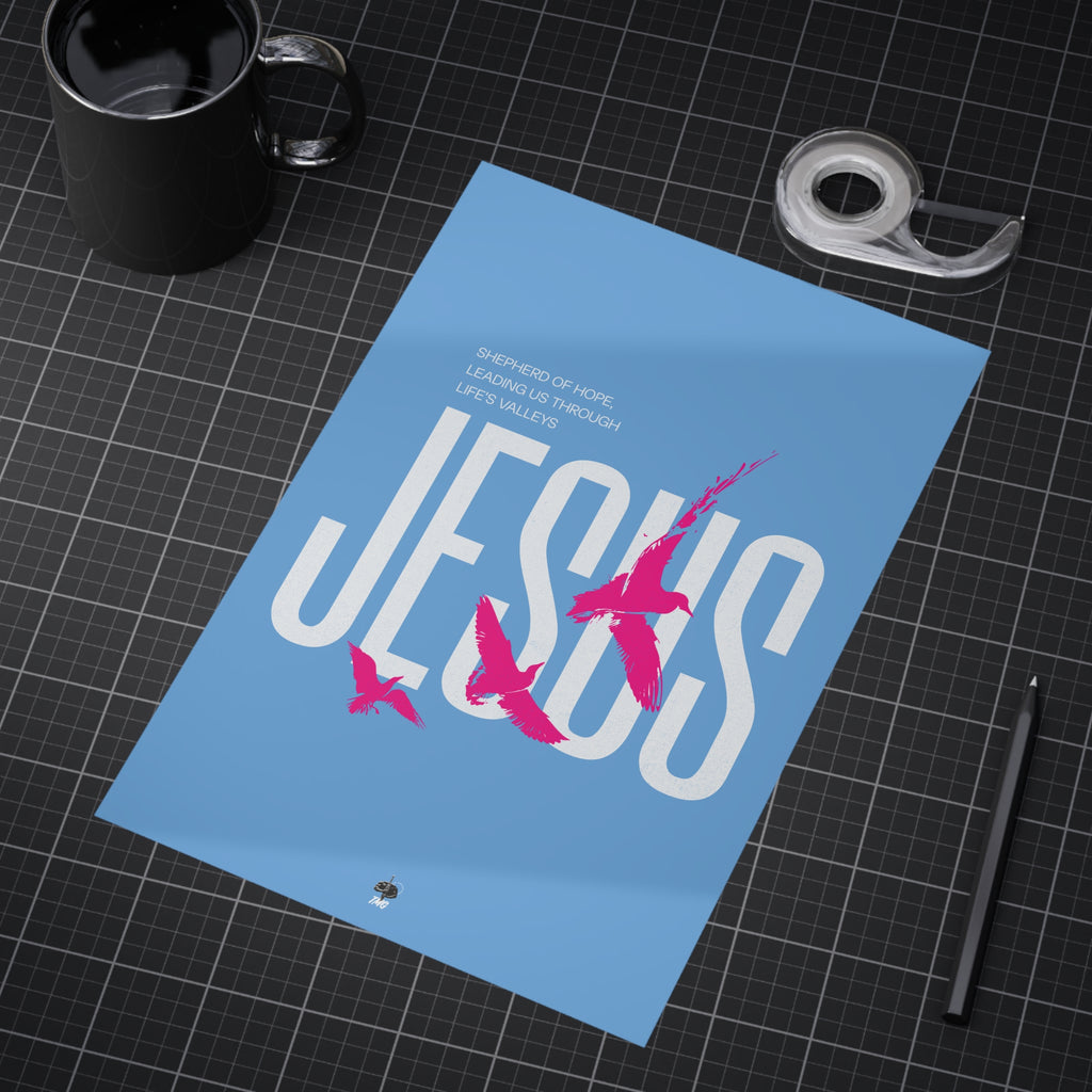 Jesus Shepherd of Hope Poster