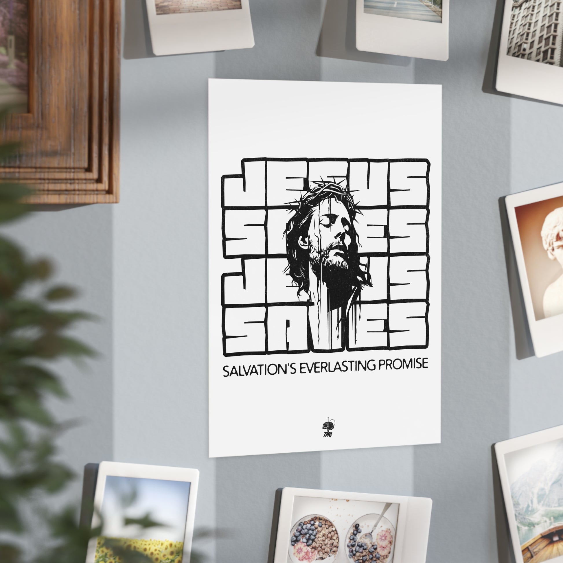 Jesus Saves Poster