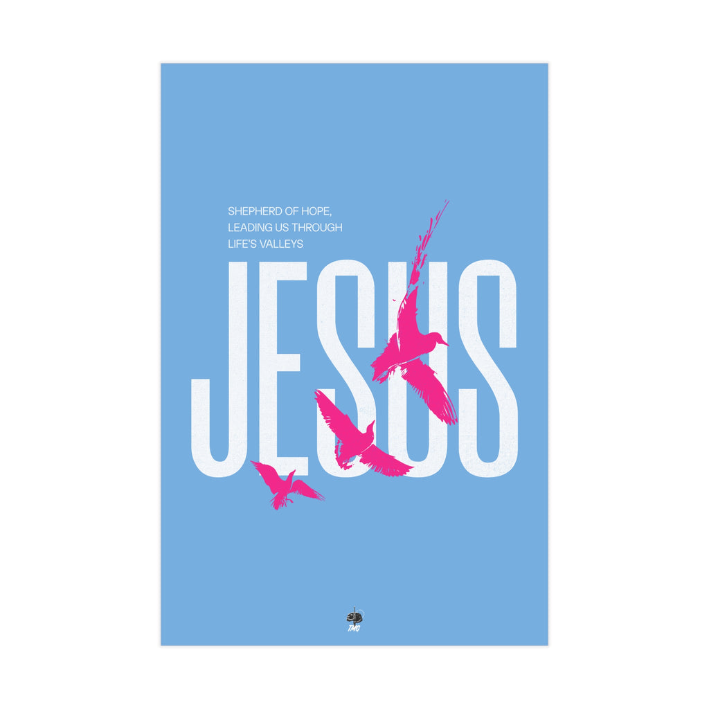 Jesus Shepherd of Hope Poster