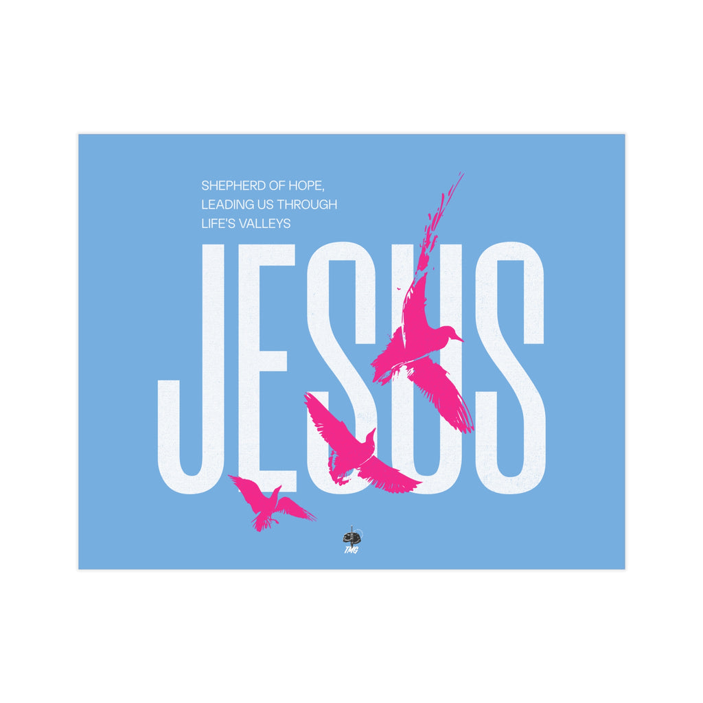 Jesus Shepherd of Hope Poster