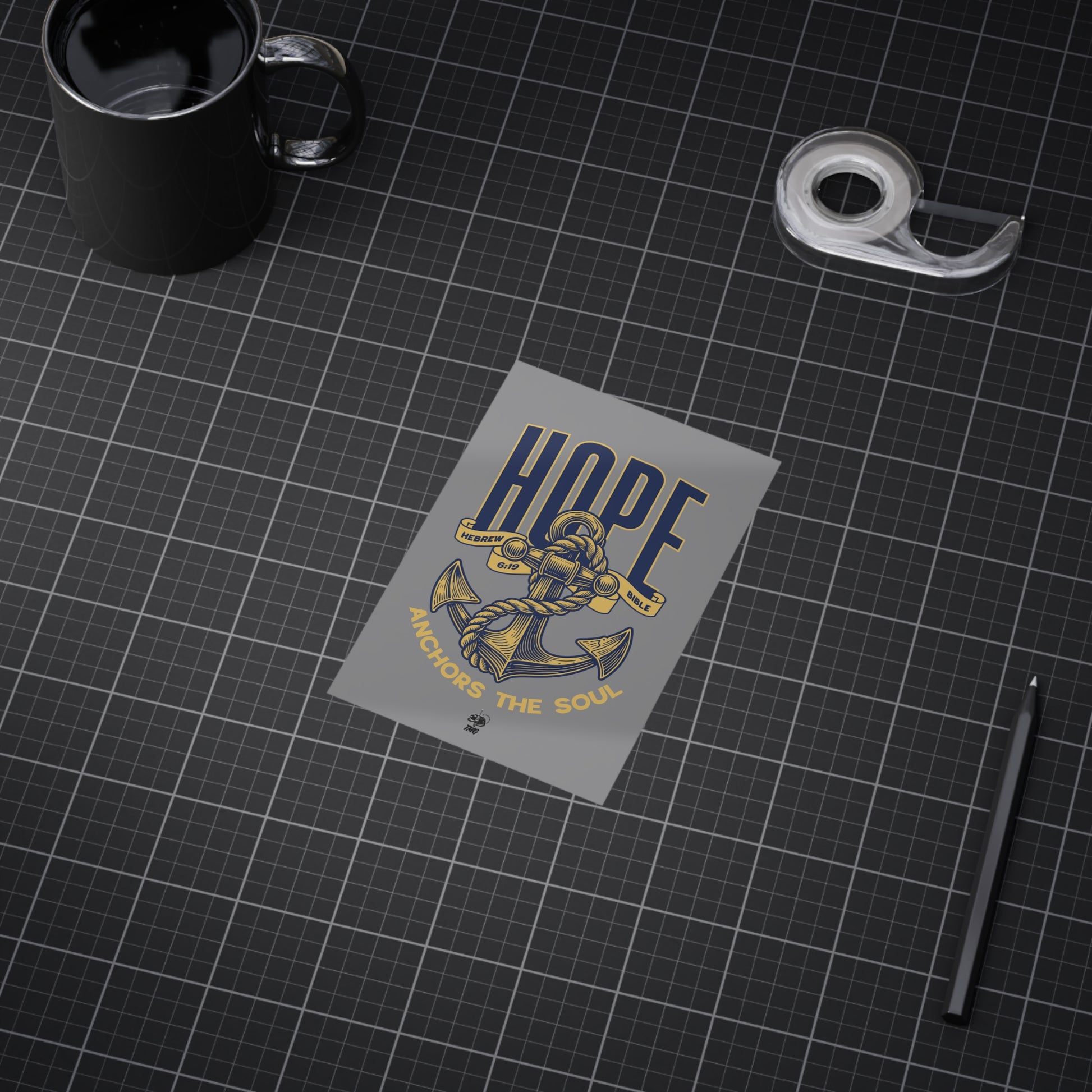 Hope Anchor Poster