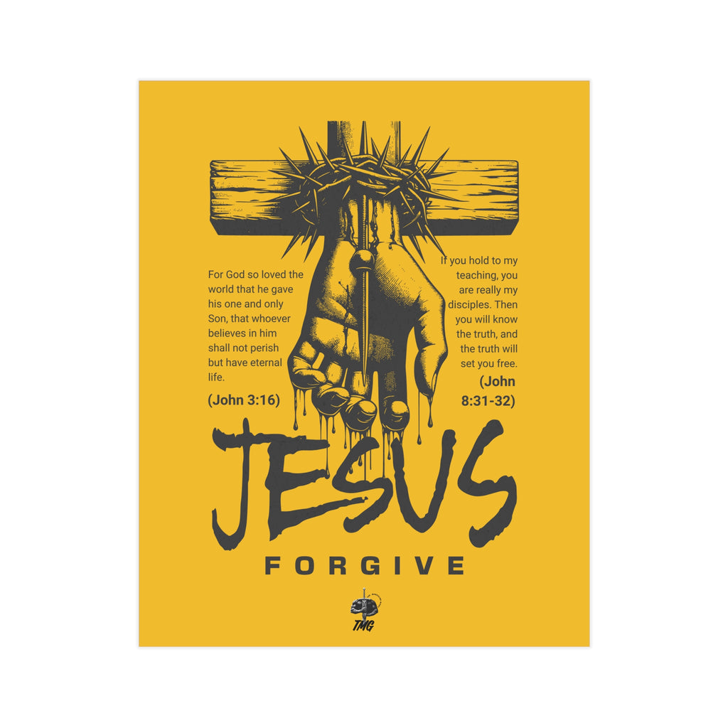 Jesus Forgive Poster