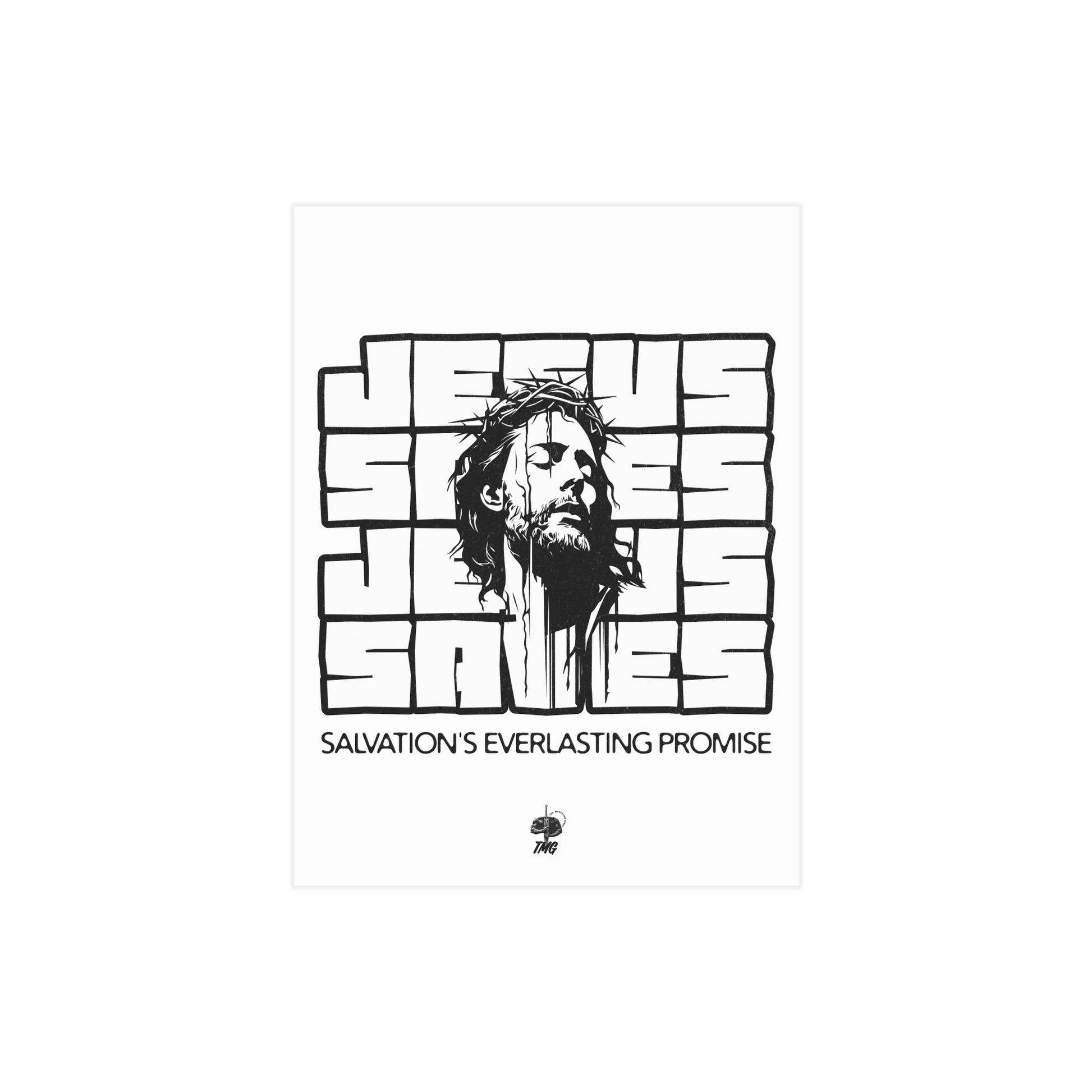 Jesus Saves Poster
