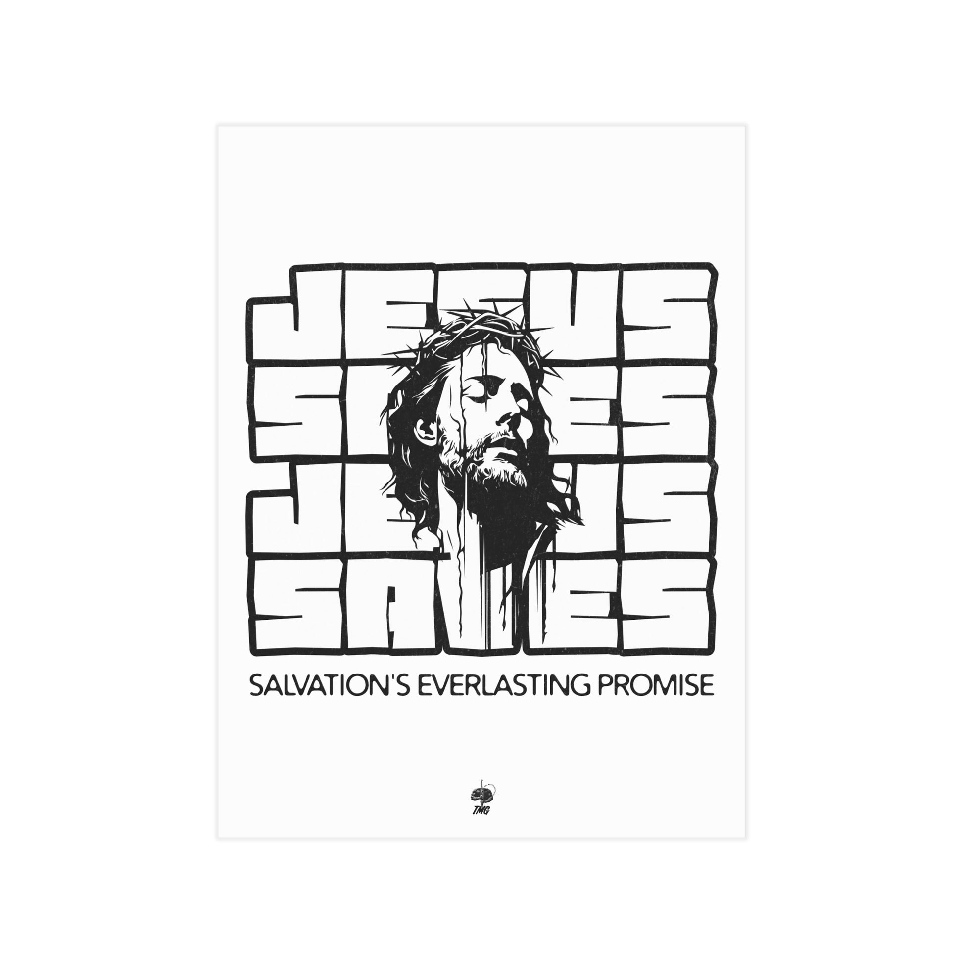 Jesus Saves Poster