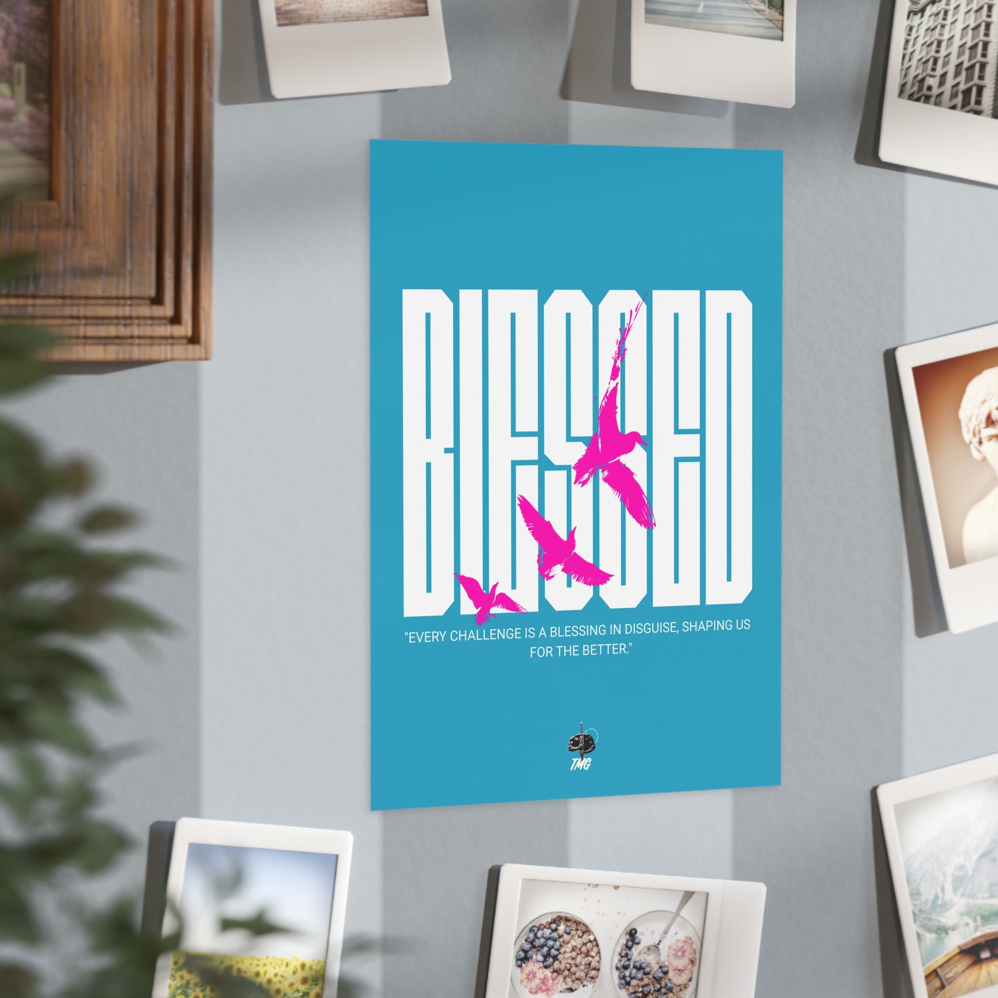 Blessed Dove Poster