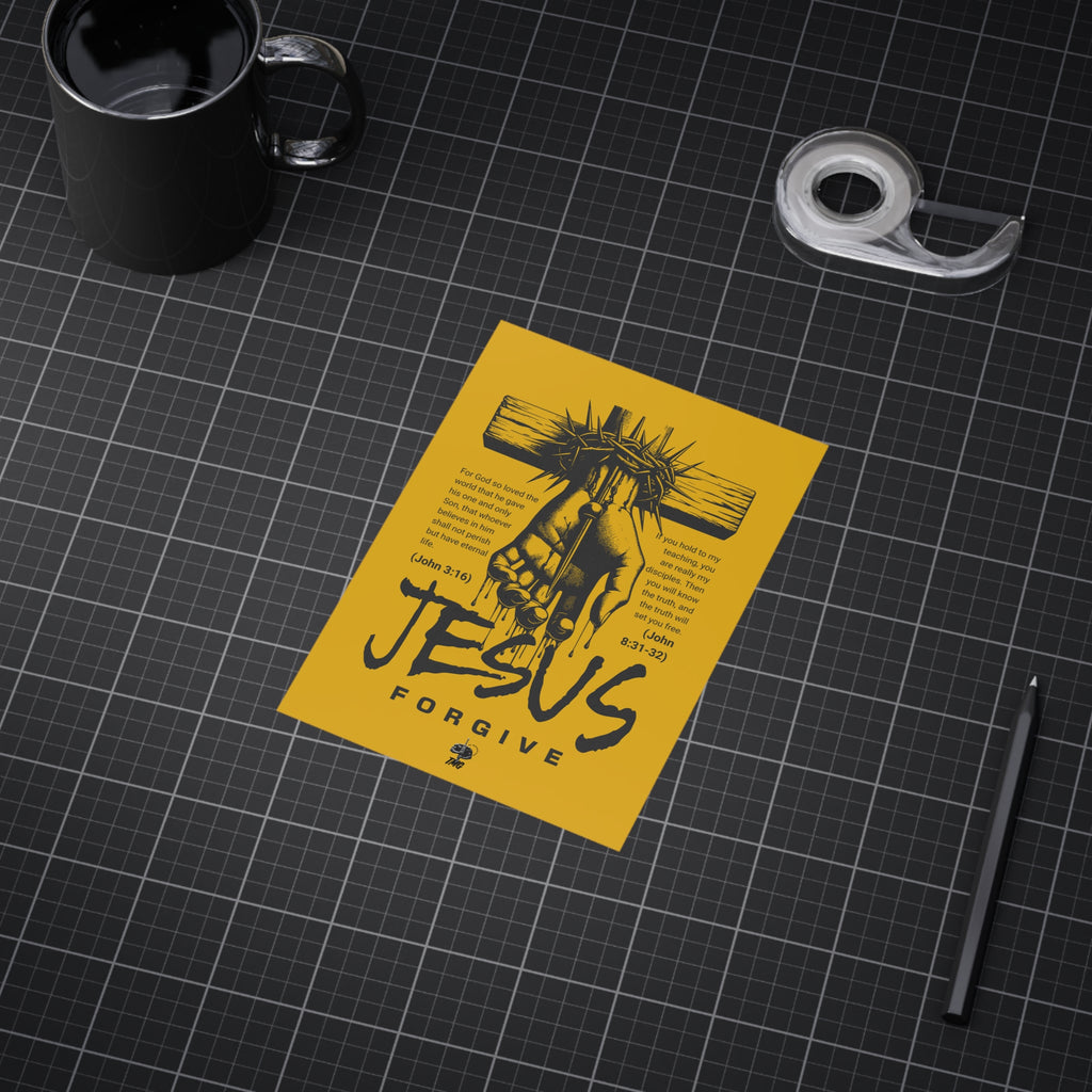 Jesus Forgive Poster