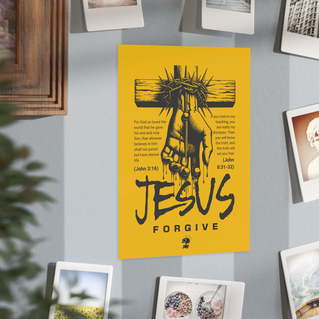 Jesus Forgive Poster