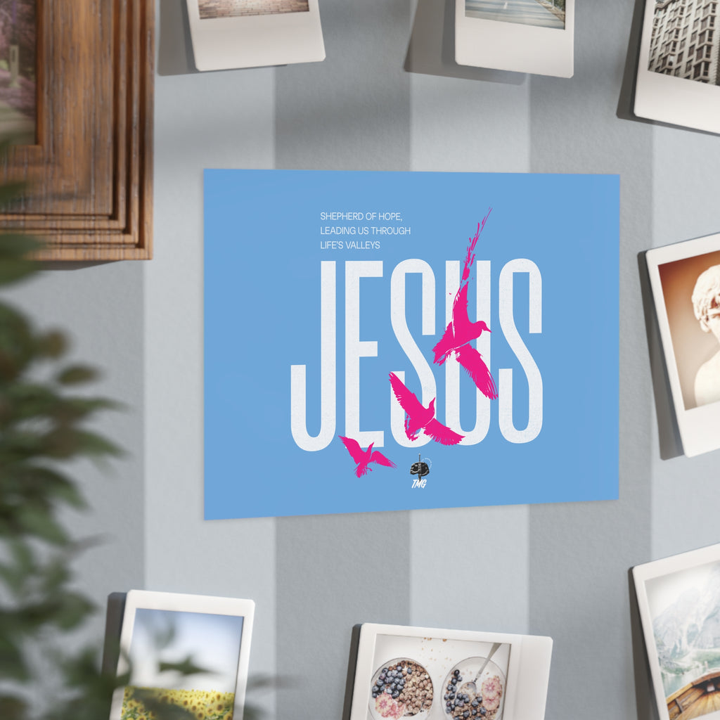 Jesus Shepherd of Hope Poster