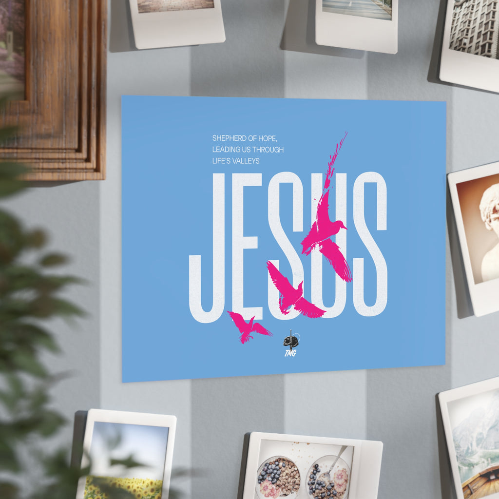 Jesus Shepherd of Hope Poster