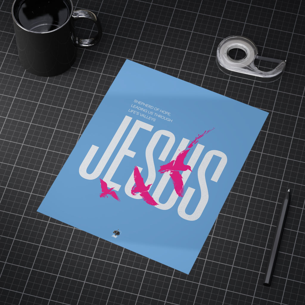 Jesus Shepherd of Hope Poster