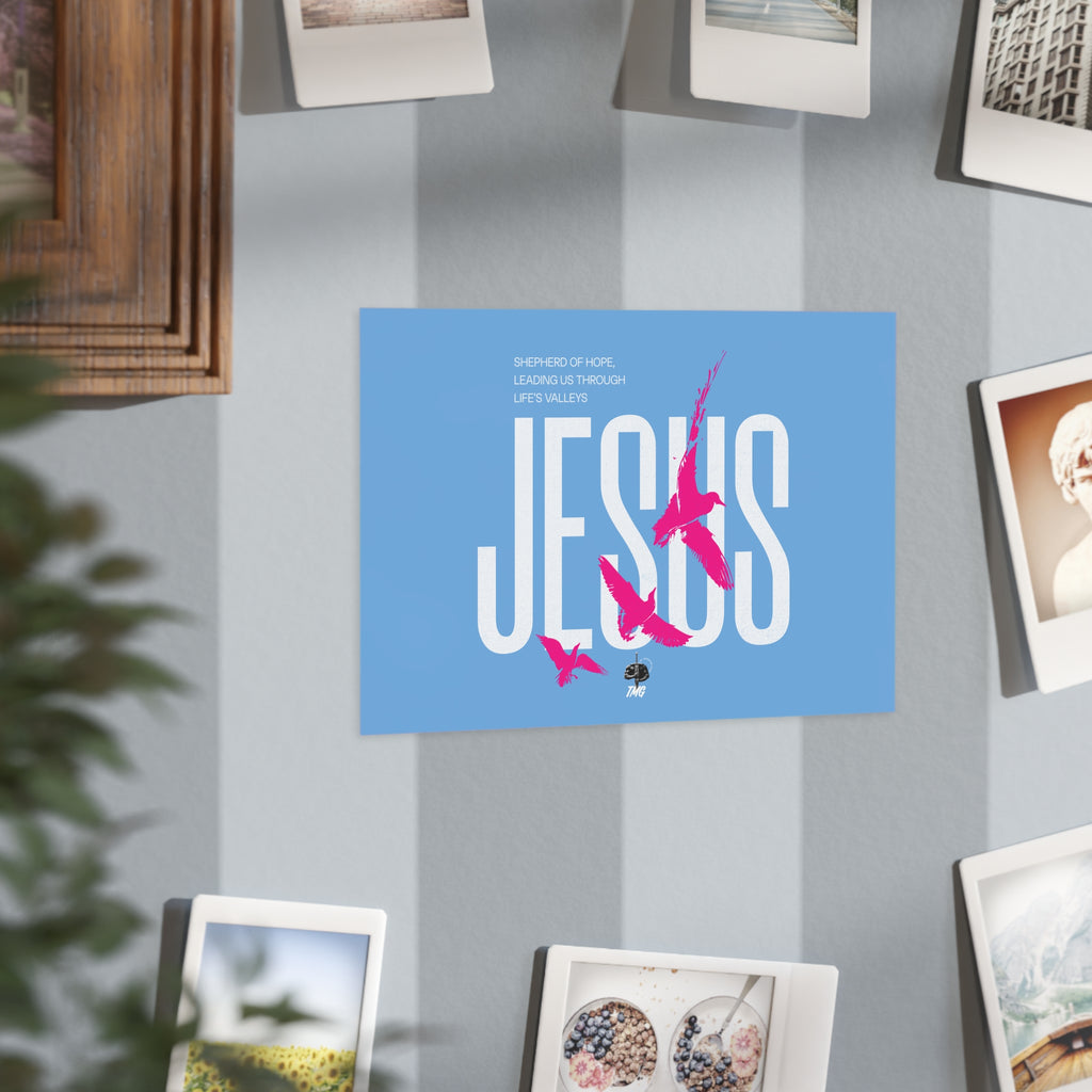 Jesus Shepherd of Hope Poster