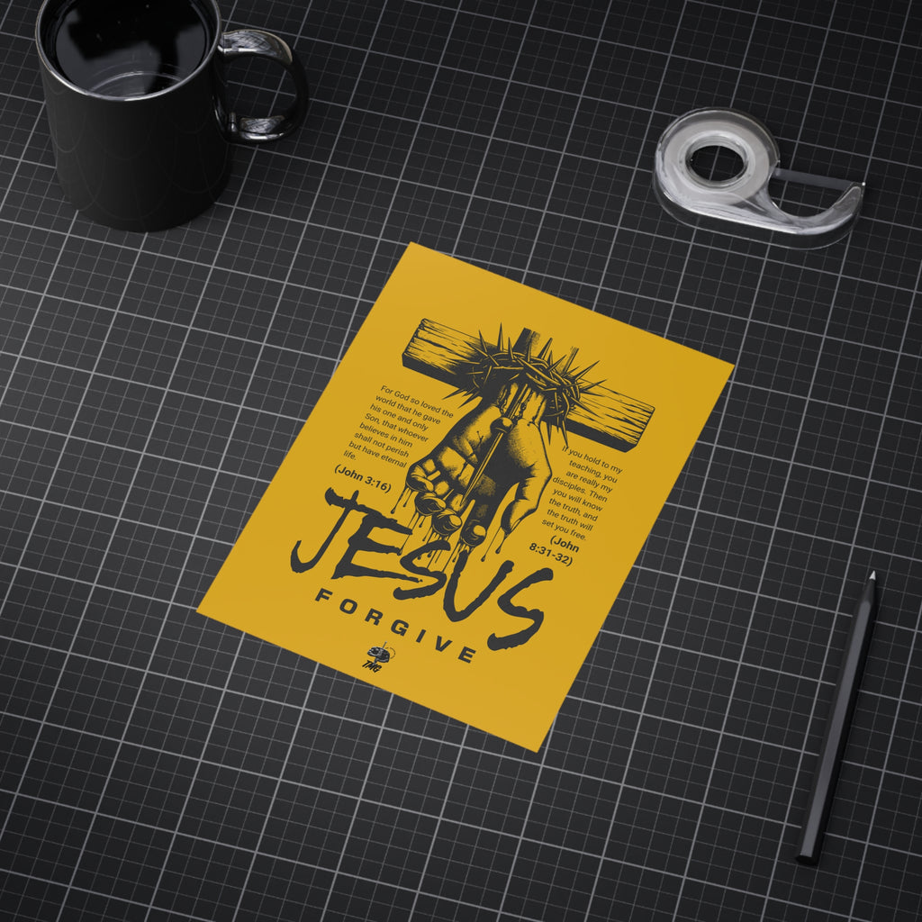 Jesus Forgive Poster